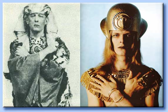 david bowie - aleister crowley - golden dawn