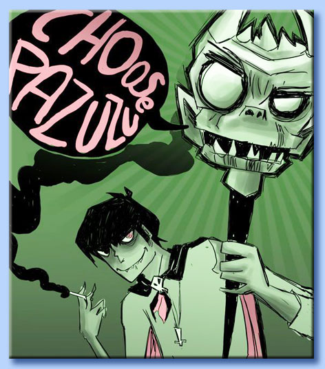 scegli pazuzu - gorillaz