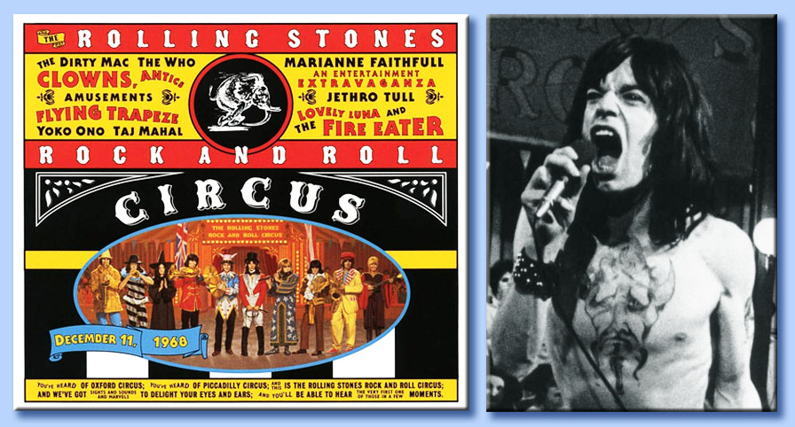 the rolling stones' rock'n'roll circus - mick jagger