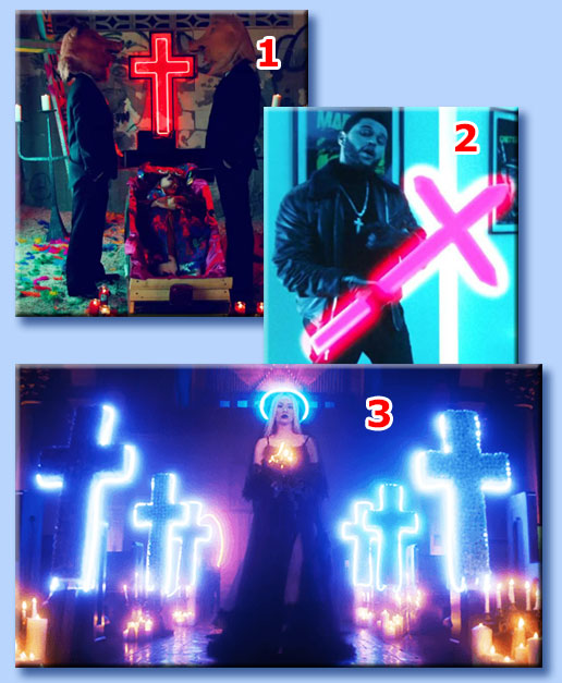 croci al neon video popstar