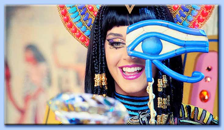 katy perry - dark horse - occhio di horus