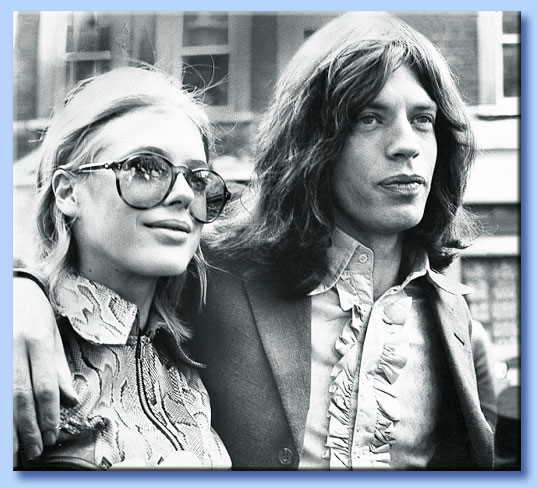 marrianne faithfull - mick jagger