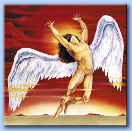 lucifero precipita nell'abisso