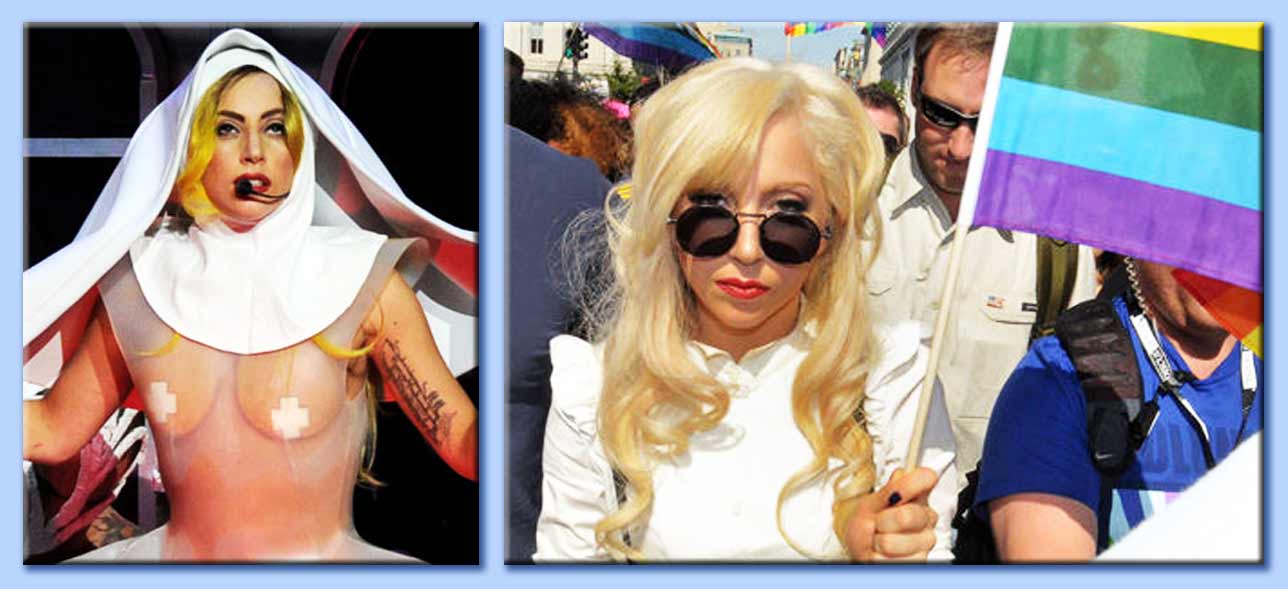 lady gaga suora - gay pride