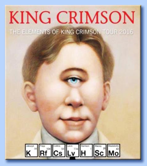 king crimson tour 2016