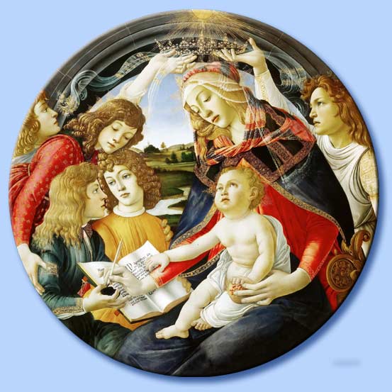 sandro botticelli - madonna del magnificat