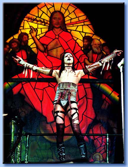 marilyn manson come ges cristo