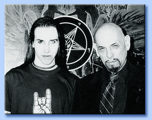 marilyn manson - anton lavey