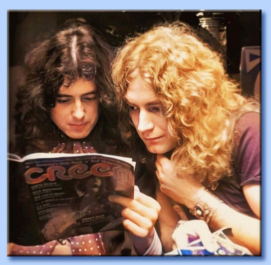 jimmy page - robert plant