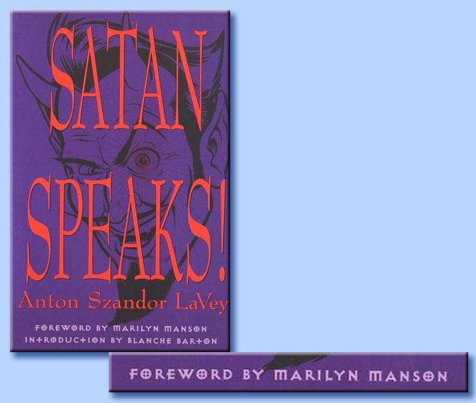 satan speaks - marilyn manson