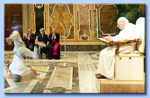 break-dance in vaticano