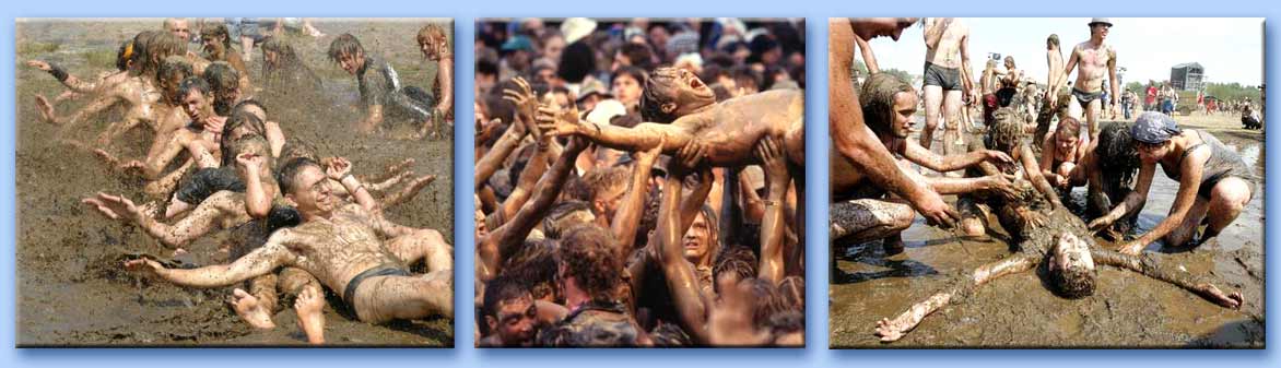 woodstock nel fango