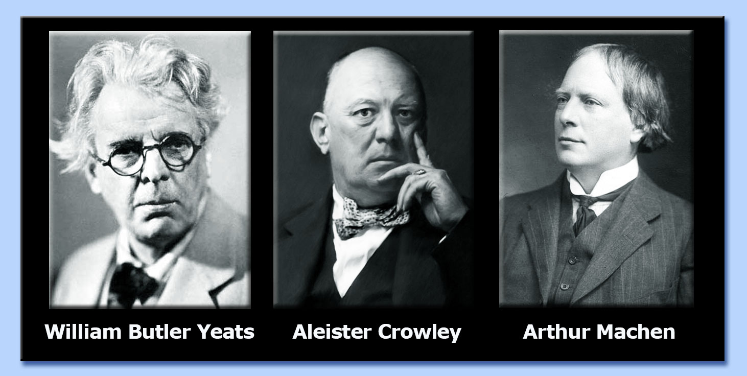 william butler yeats - aleister crowley - arthur machen