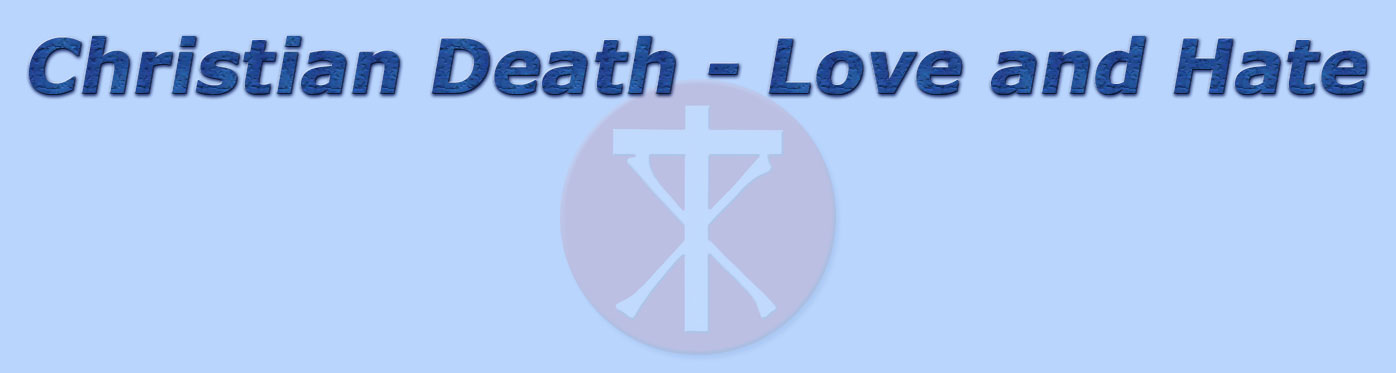 titolo christian death - love and hate