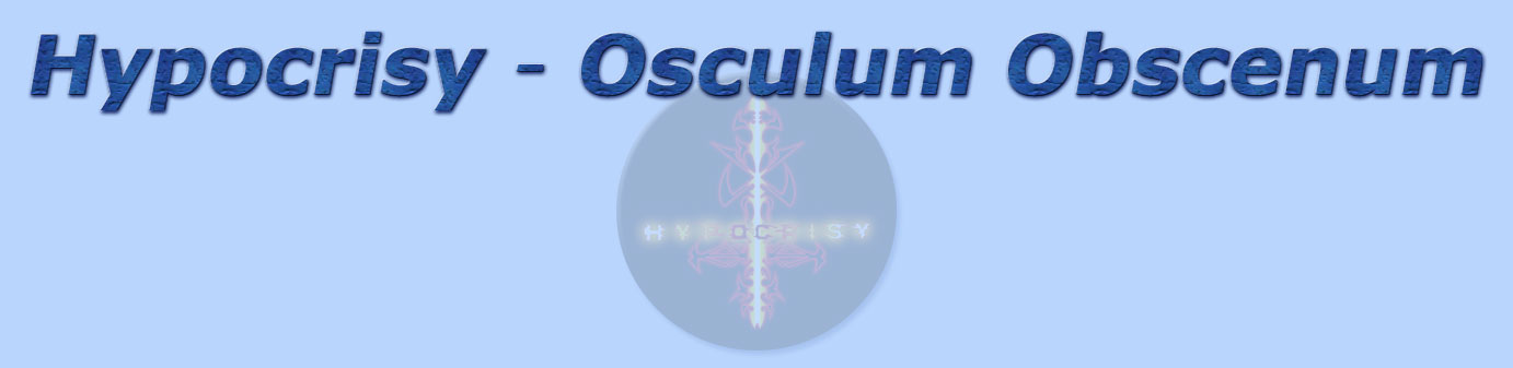 titolo hypocrisy - osculum obscenum