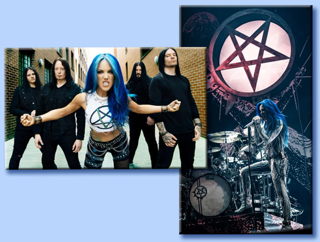 arch enemy - pentacolo satanico