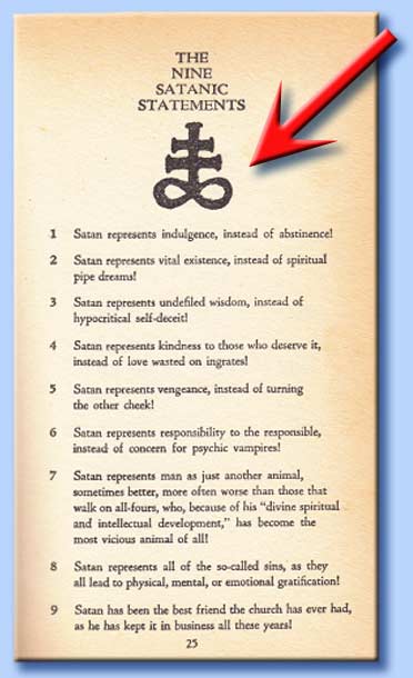 the nine satanic statements