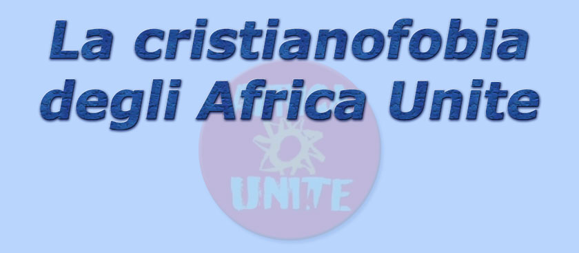 titolo la cristianofobia degli africa unite