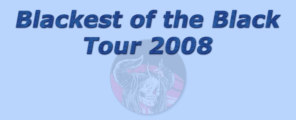 titolo blackest of the black tour 2008