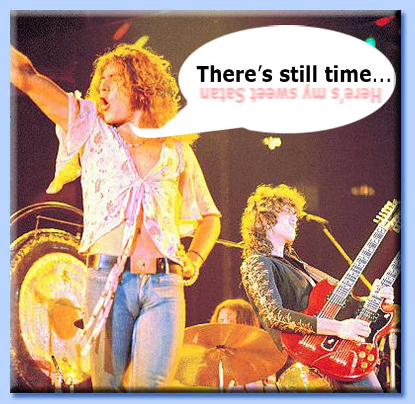 led zeppelin backmasking