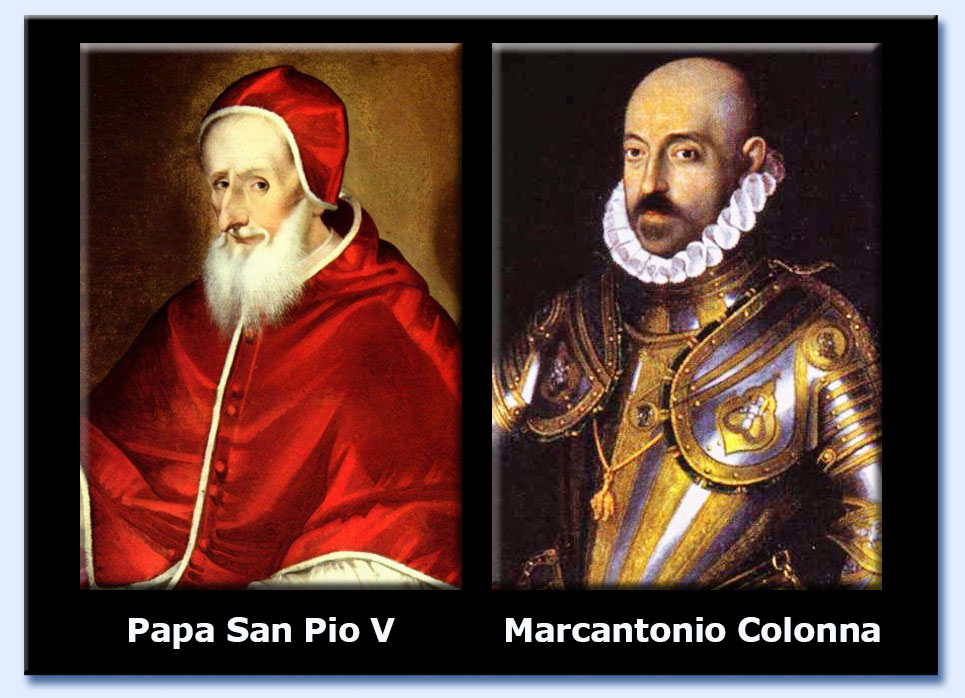 papa san pio V - generale marcantonio colonna