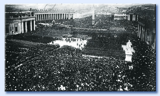 truppe pontificie piazza san pietro