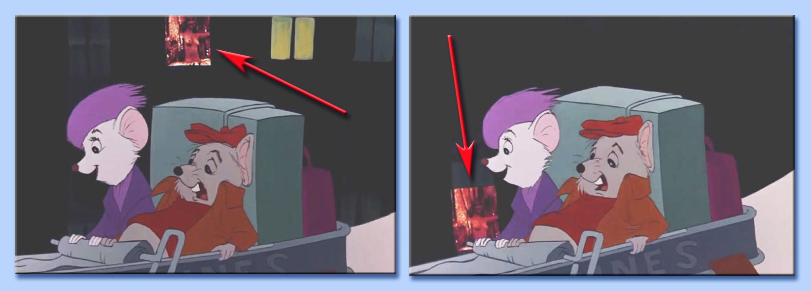 bianca e bernie - topless