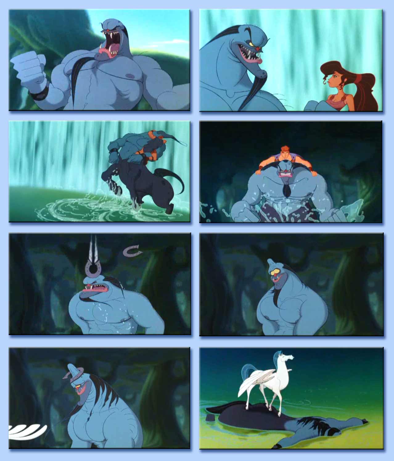 hercules affronta il centauro nesso