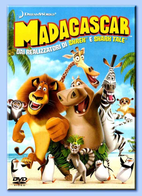 cover dvd madagascar