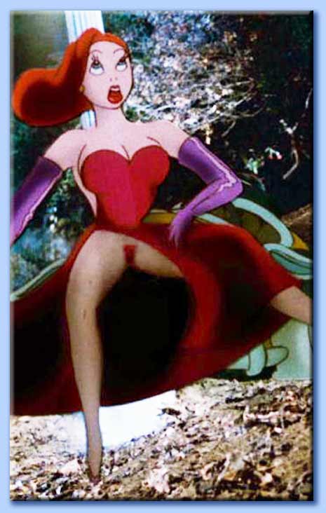jessica rabbit senza mutandine