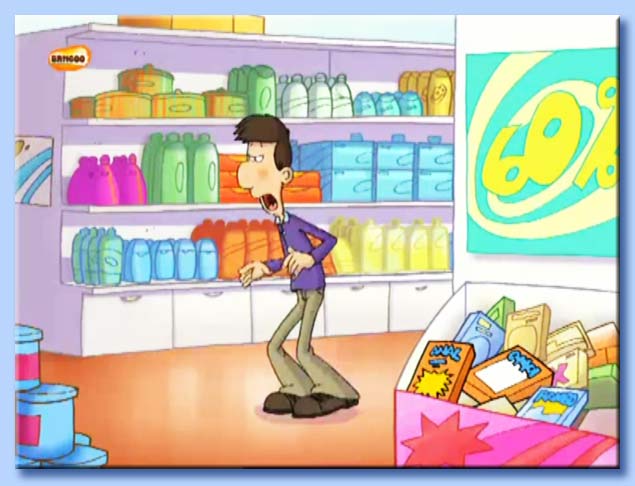 zizie e titeuf al supermercato