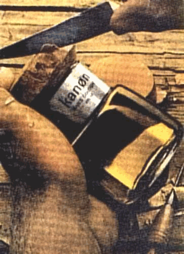 animazione pene nella mano