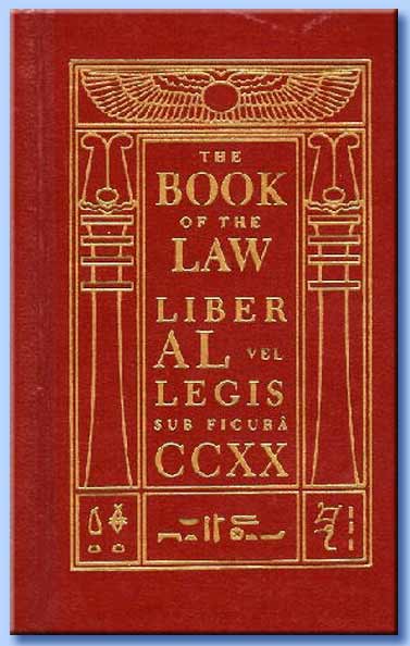book of the law - liber al vel legis