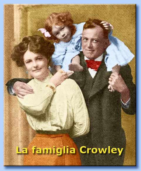 la famiglia di aleister crowley