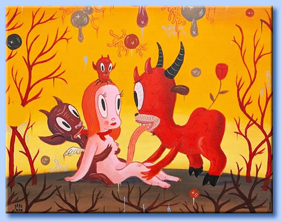 gary baseman - grazing