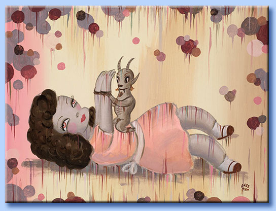 gary baseman - the surrender of ruth