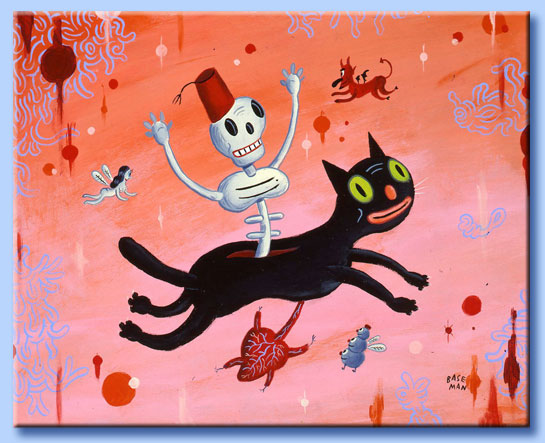 gary baseman - fez massonico