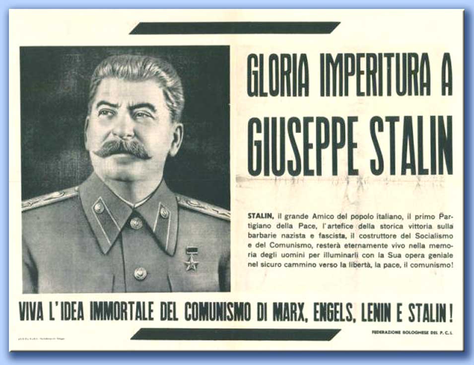 gloria imperitura a giuseppe stalin
