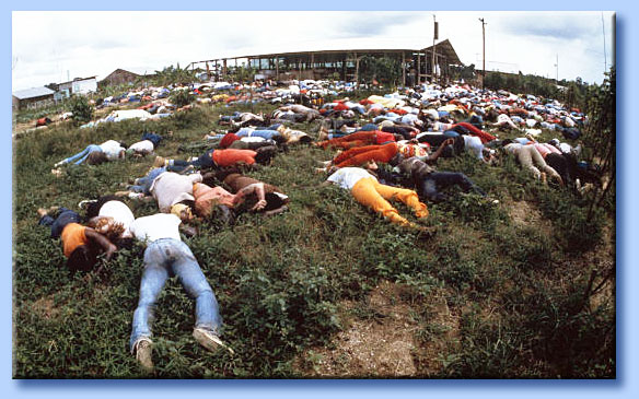 suicidio di massa in guyana nel 1978