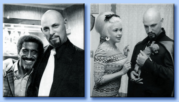 anton lavey - sammi davis jr. - jayne mansfield