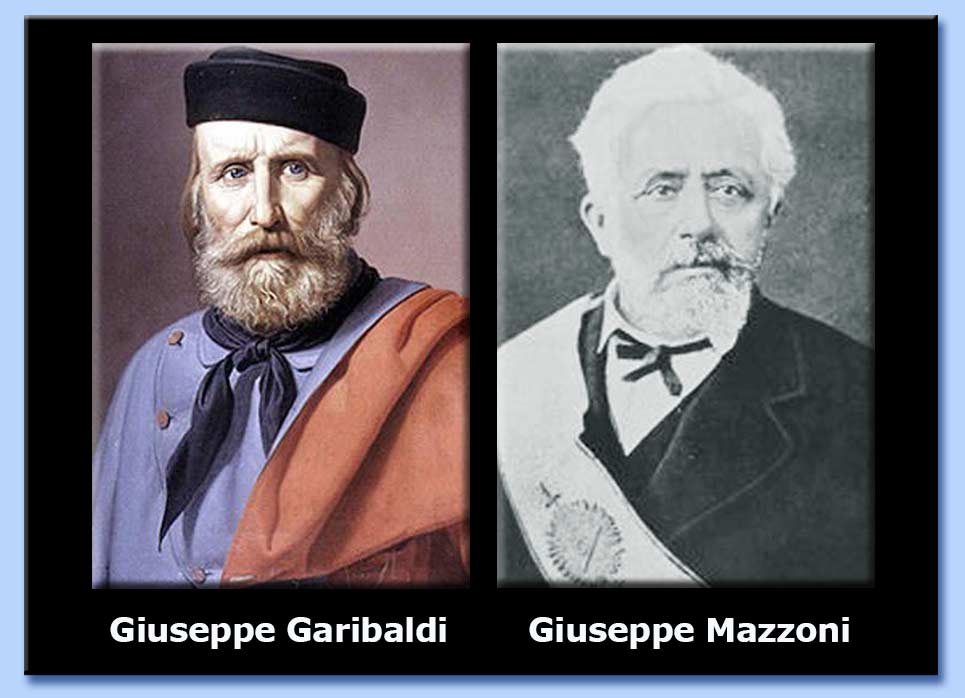 giuseppe garibaldi - giuseppe mazzoni