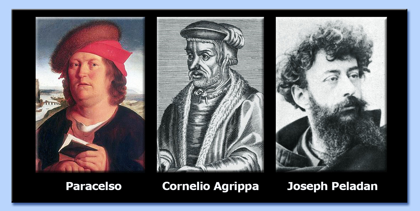 paracelso - cornelio agrippa - joseph peladan