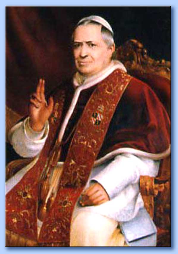 papa pio IX