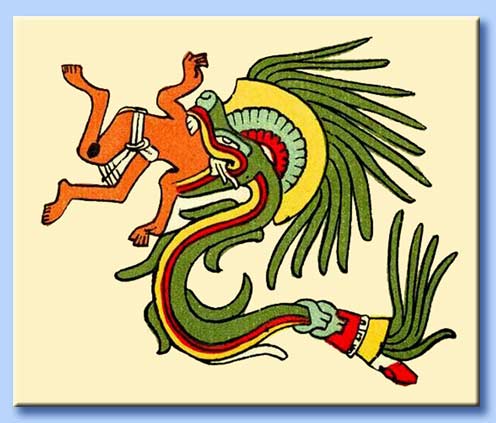 quetzalcoatl - serpente piumato