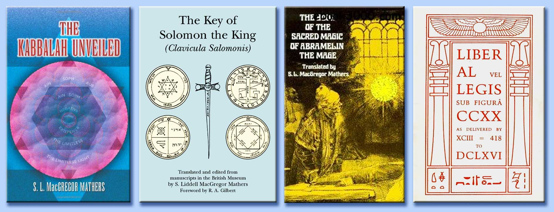 libri di macgregor mathers e di crowley