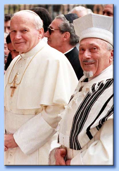 karol wojtyla - elio toaff