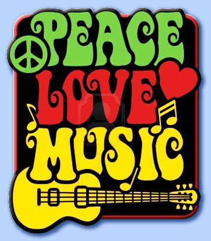 peace love music