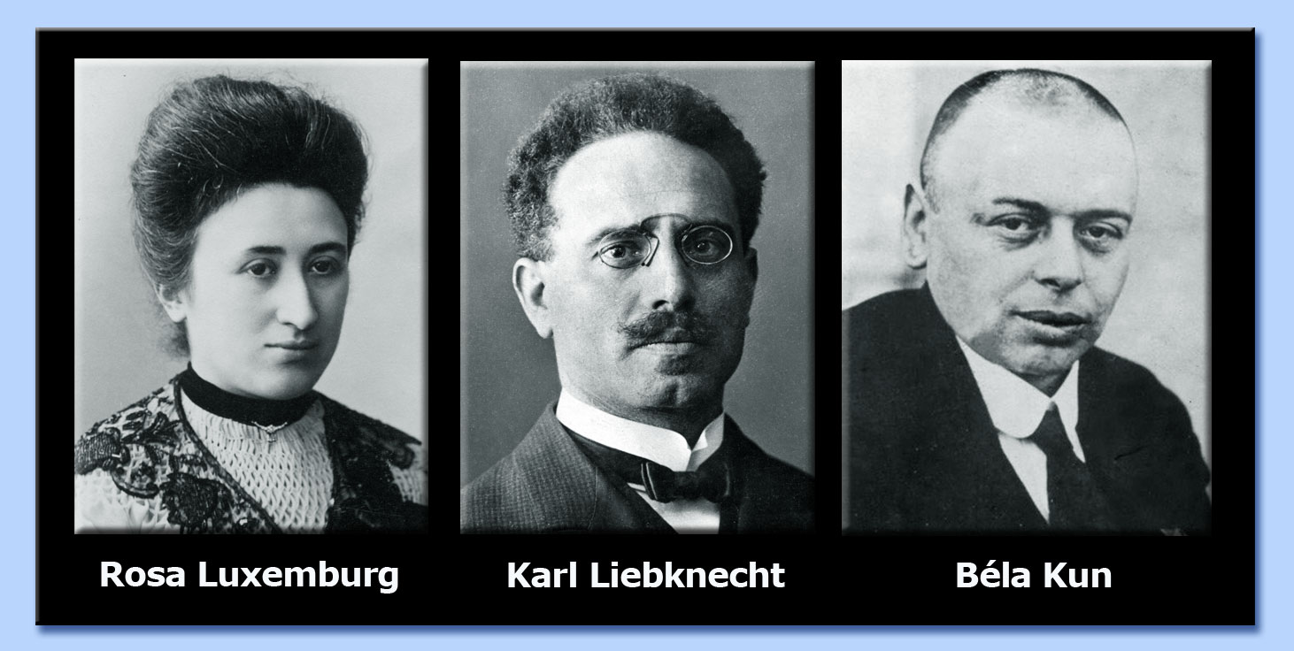 rosa luxemburg - karl liebknecht - bla kun