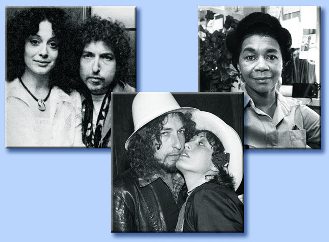 bob dylan - sara lownes - carol dennis - mary alice artes