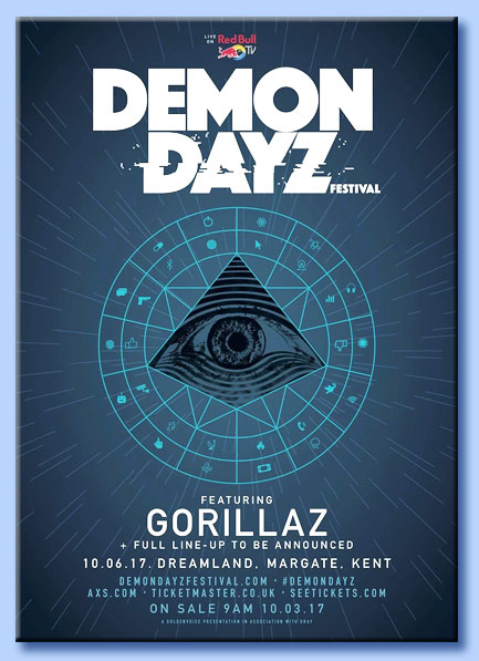 gorillaz - demon dayz festival